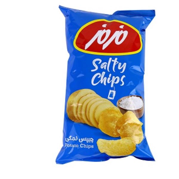 چیپس برگ سیب زمینی(نمکی)