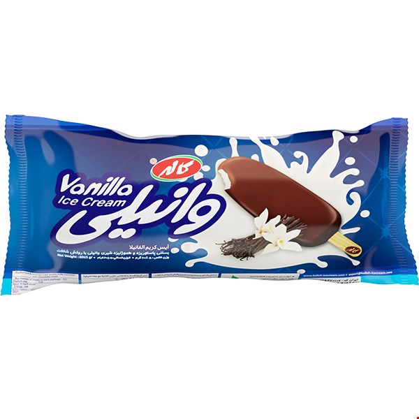 بستنی چوبی وانیلی