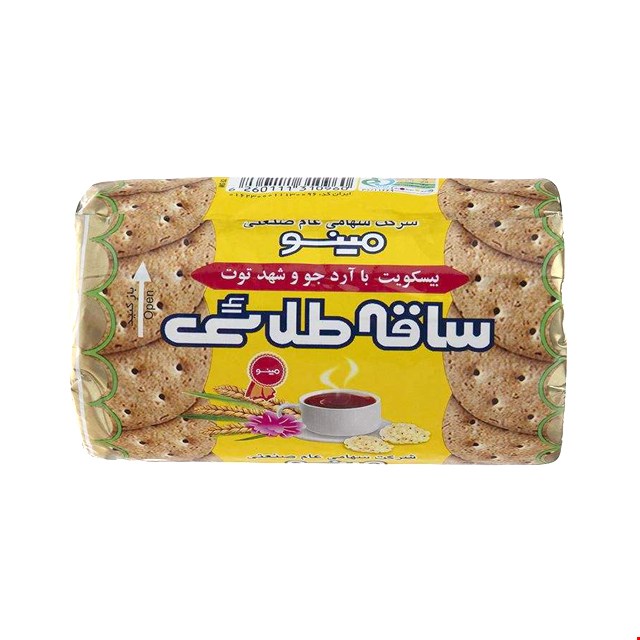 ساقه طلایی( با آرد جو و شهد توت)