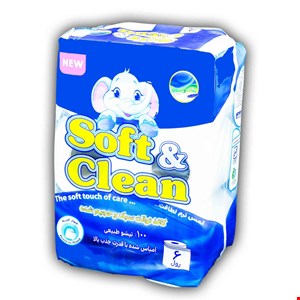 کاغذ توالت سبک و حجیم شده (6عددی)