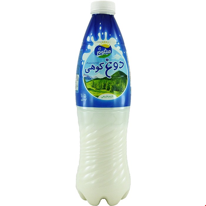 دوغ کوهی گرمادیده و بدون‌گاز میلکوم