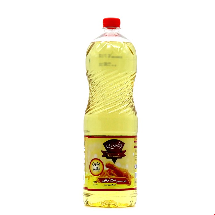 روغن مایع سرخ کردنی بدون پالم شفاف 1350گرم
