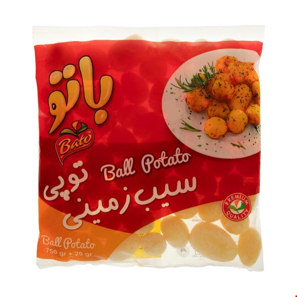سیب‌زمینی توپی سرخ‌کرده (یخ‌زده)