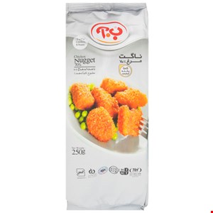 ناگت مرغ 70% مقدار 250گرم