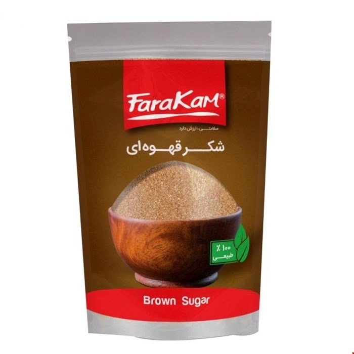 شکر قهوه‌ای 500گرمی