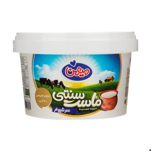 ماست سنتی سرشیر‌دار پرچرب