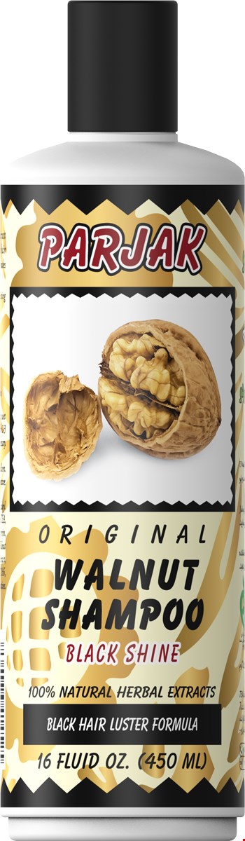 شامپو گردو پرژک حاوی عصاره طبیعی گردو