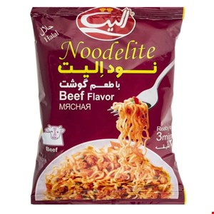 نودالیت با طعم گوشت الیت - 75 گرم