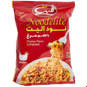 نودالیت با طعم مرغ الیت - 75 گرم