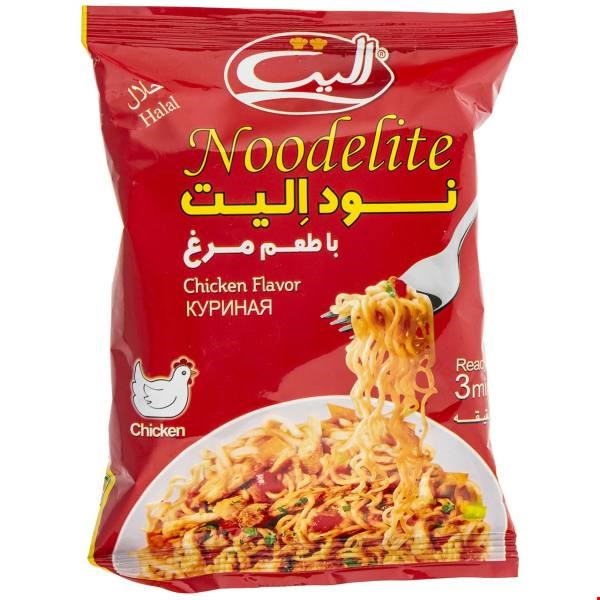 نودالیت با طعم مرغ الیت - 75 گرم