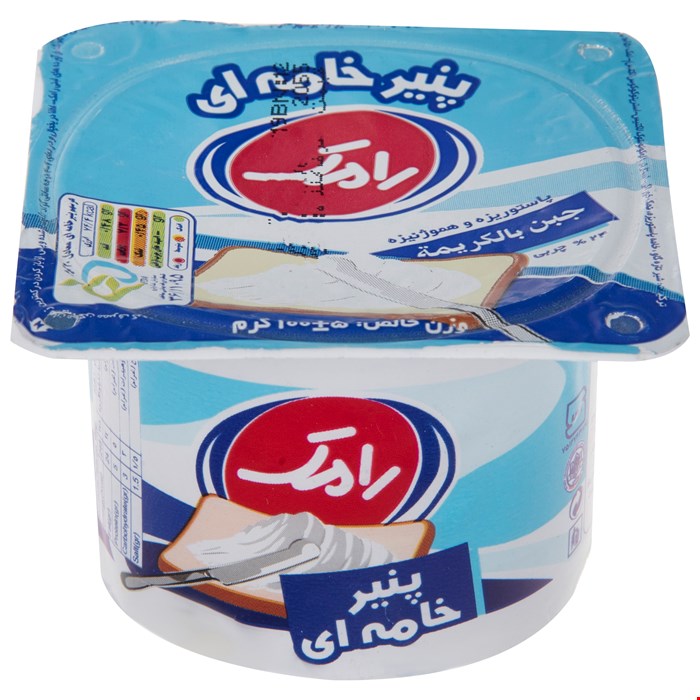 پنیر خامه‌ای پاستوریزه