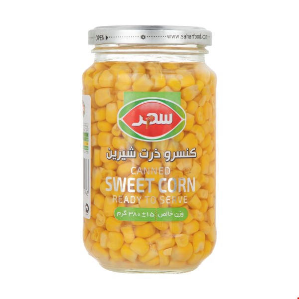 کنسرو ذرت شیرین سحر