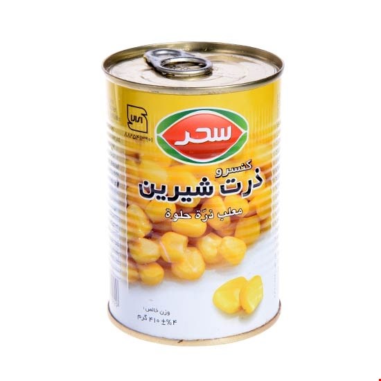 کنسرو ذرت شیرین