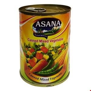کنسرو مخلوط سبزیجات