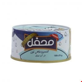 کنسرو ماهی تن در آب‌نمک